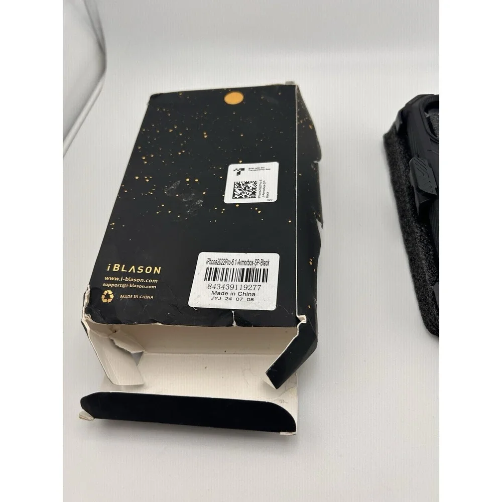 i-Blason Armorbox Black Bumper Case for iPhone 13 Pro
